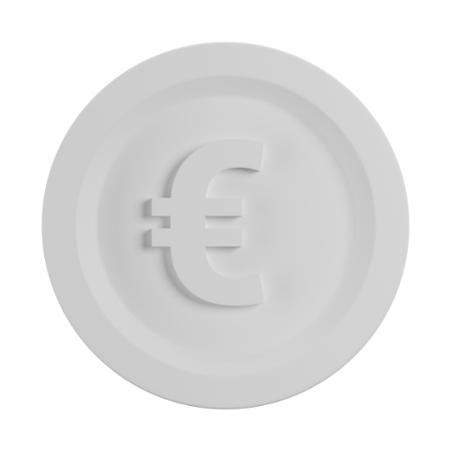 Pankart UX & Webdesign - 3D Icon - Euro