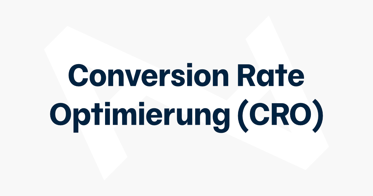 Pankart UX & Webdesign - Text - Conversion Rate Optimierung (CRO)